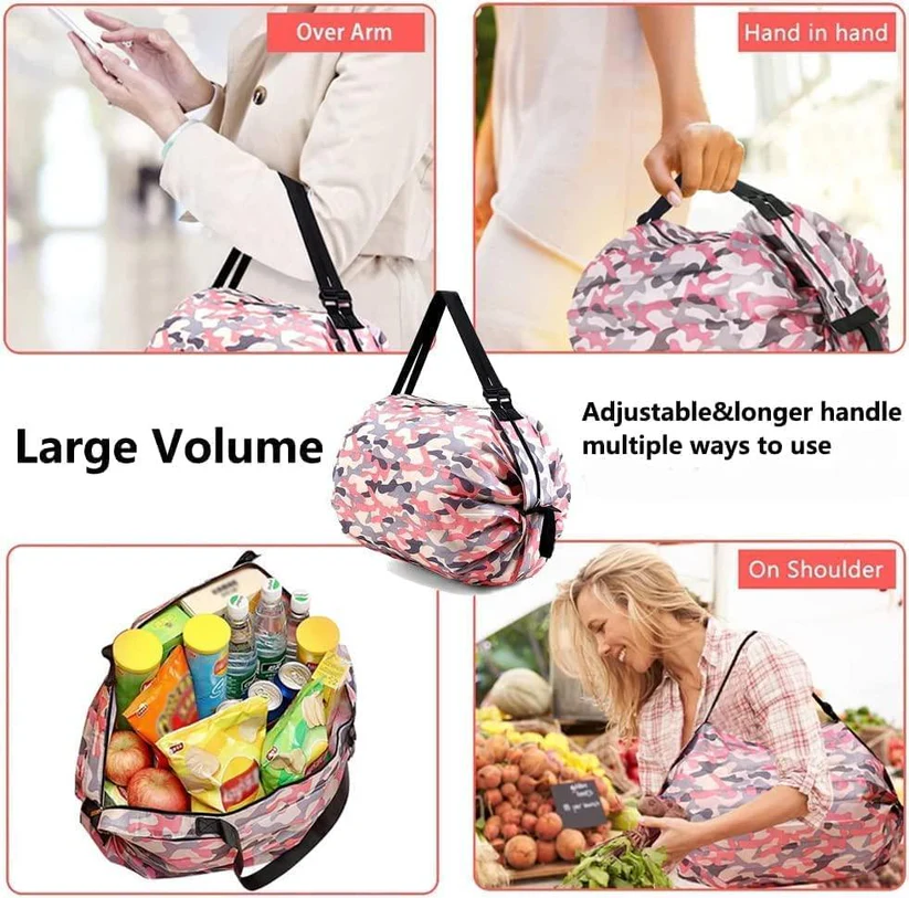 Premium Foldable Shopping Handbag – 50% OFF Diwali Deal